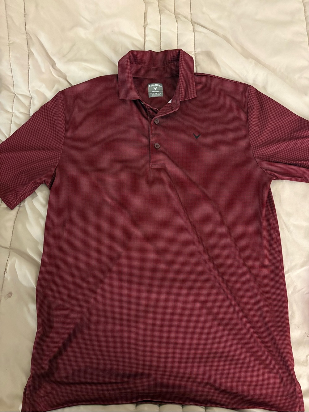 Callaway Men's Maroon Performance Polo